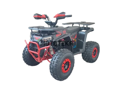 Квадроцикл деткий YACOTA (Якота) VEKTOR 125 чёрный/красный (машинокомплект)