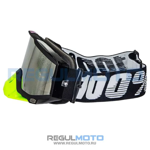 Очки 100% RACECRAFT оранжевый/белый | Мототека