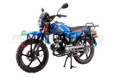 Мопед ROCKOT (Рокот) ALPHA OFFROAD M - 11 LUX+ (LED) синий глянцевый