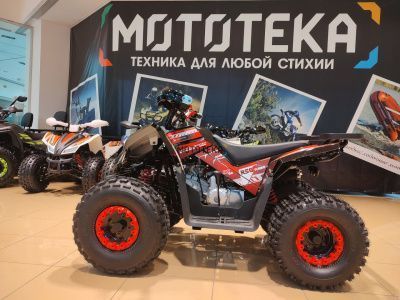 Квадроцикл детский YACOTA (Якота) SPORTY XX чёрный/красный (машинокомплект)