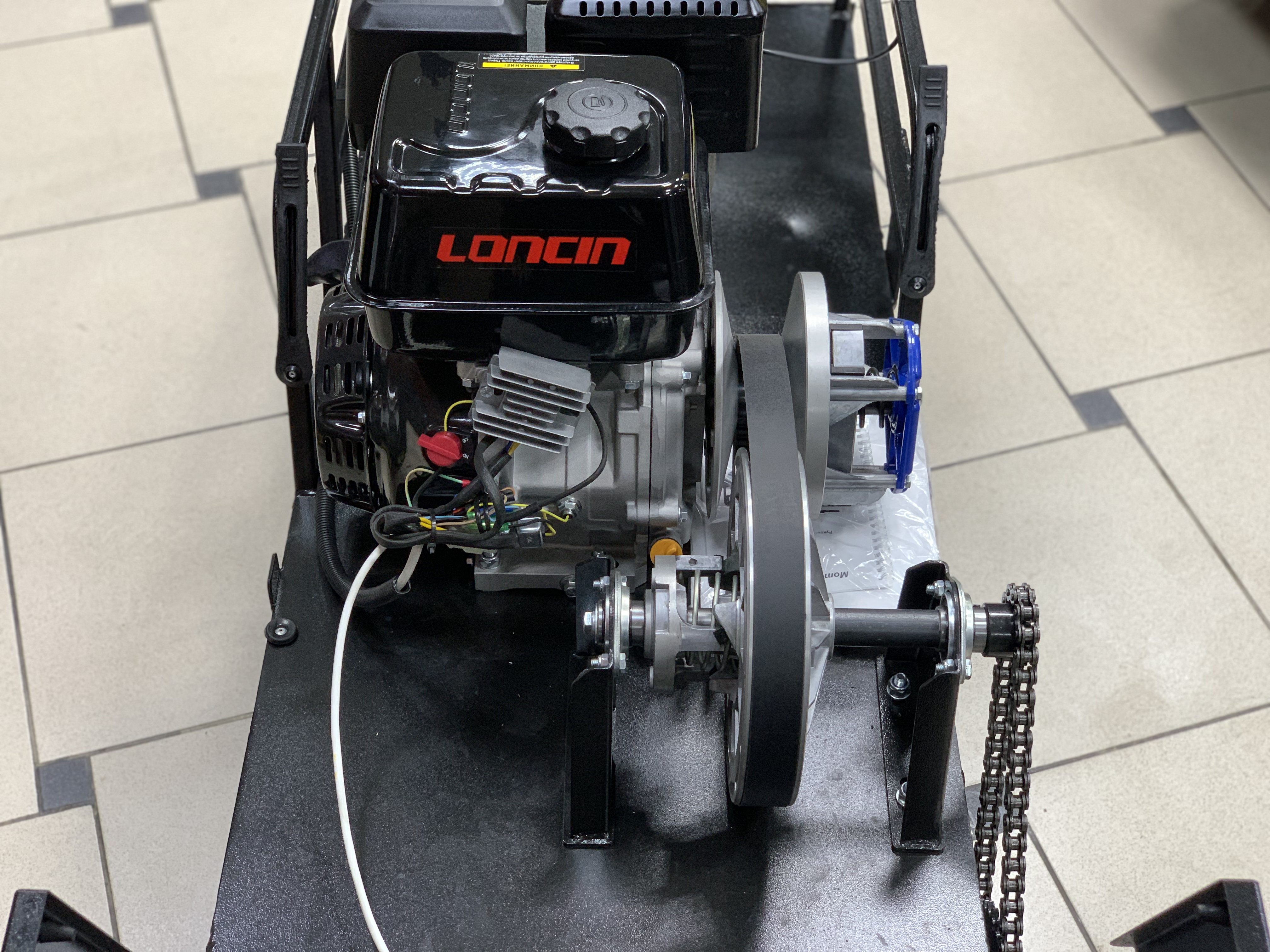 Мотобуксировщик Мужик 500 Lifan 11 л.с. 1450 мм