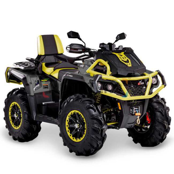 Квадроцикл AODES (Аодес) Pathcross ATV1000L MUD PRO EPS двухместный серый с ПСМ | Мототека