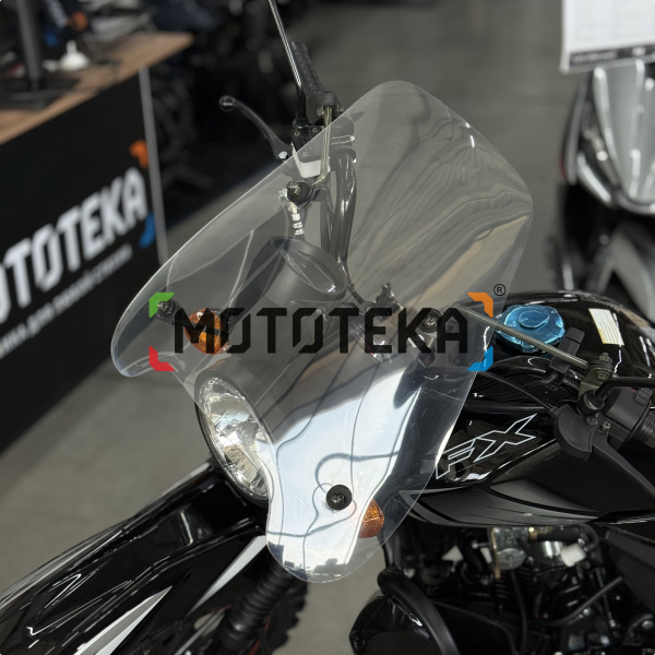 Мопед FXMOTO (ФХМото) FX - 50 (А26) OFF ROAD 50 (125) чёрный глянцевый | Мототека