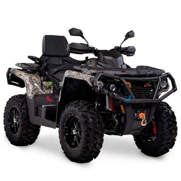 Квадроцикл AODES (Аодес) Pathcross ATV800L EPS LCD двухместный камуфляж с ПСМ | Мототека