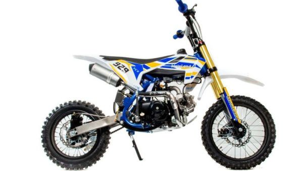 Питбайк MotoLand (Мотолэнд) TCX 125 E 14/12 синий | Мототека