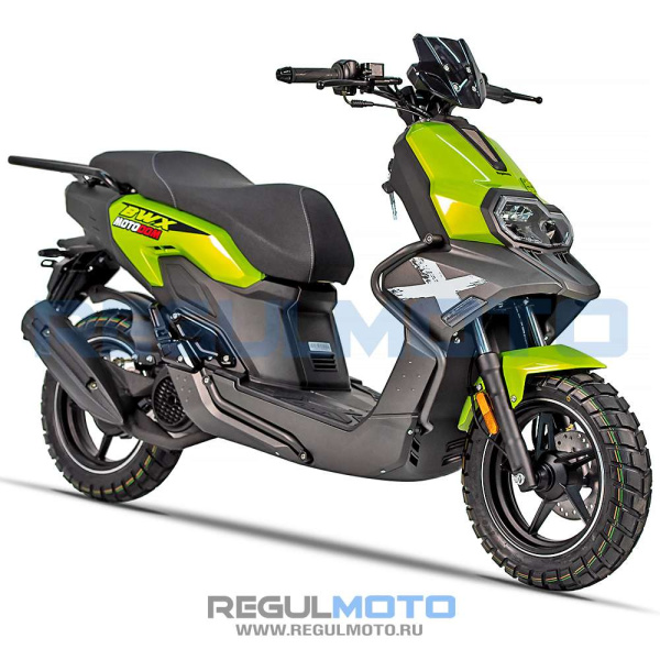 Скутер Regulmoto (Регулмото) Regulmoto BWX (LJ-3) зелёный | Мототека