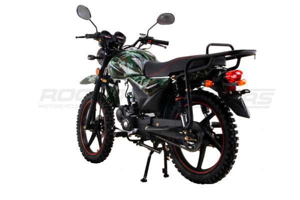 Мопед ROCKOT (Рокот) ALPHA OFFROAD M - 11 LUX+ (LED) камуфляж глянцевый | Мототека